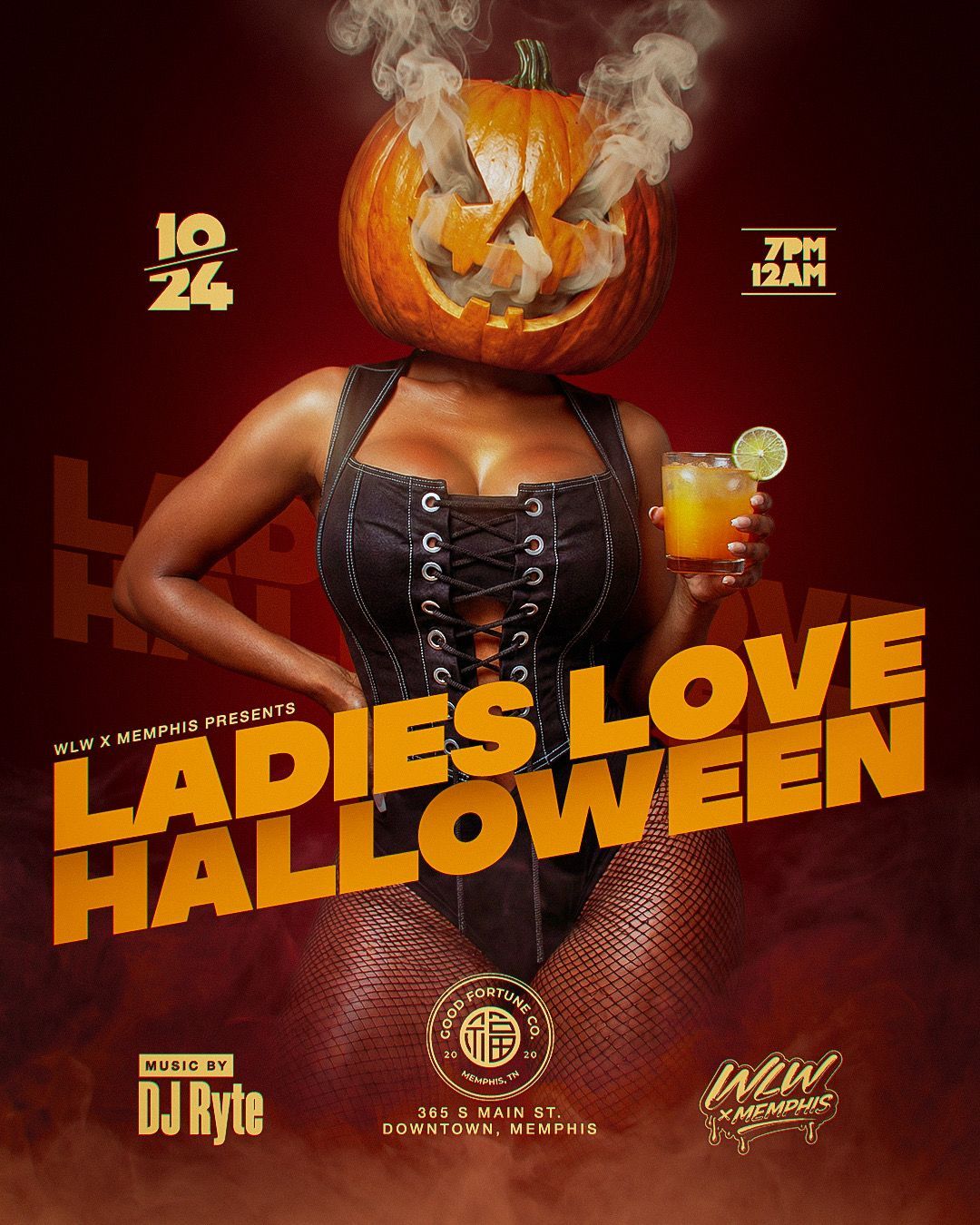 LADIES LOVE HALLOWEEN 🏳️🌈🕸️