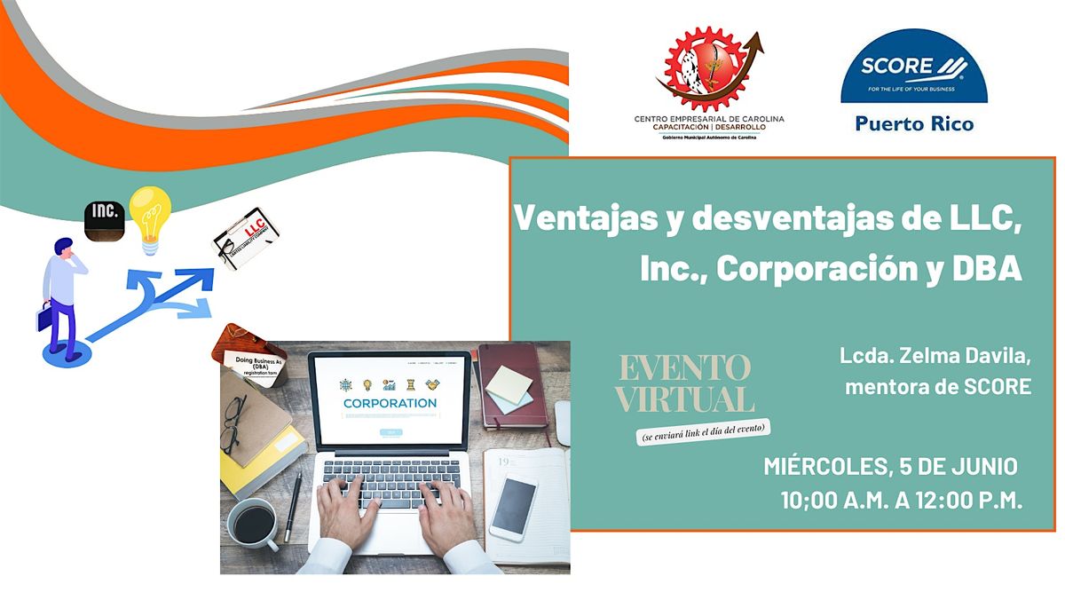 Ventajas y desventajas de LLC, Inc., Corporación y DBA, Centro