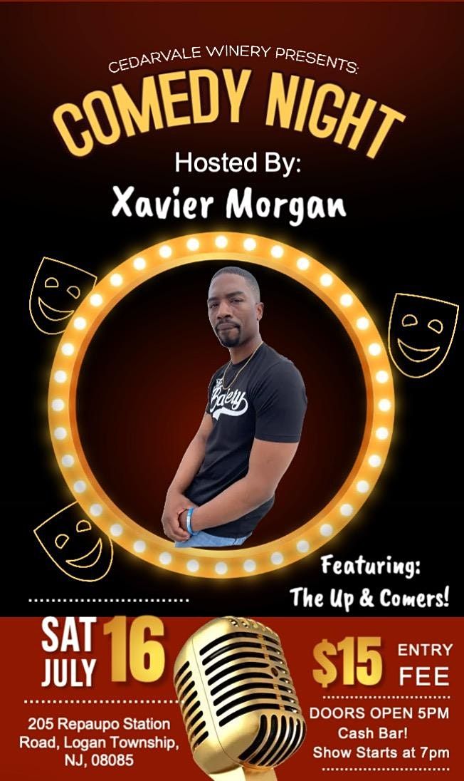Summer Comedy Showdown Xavier and The Up and Comers, Cedarvale Winery