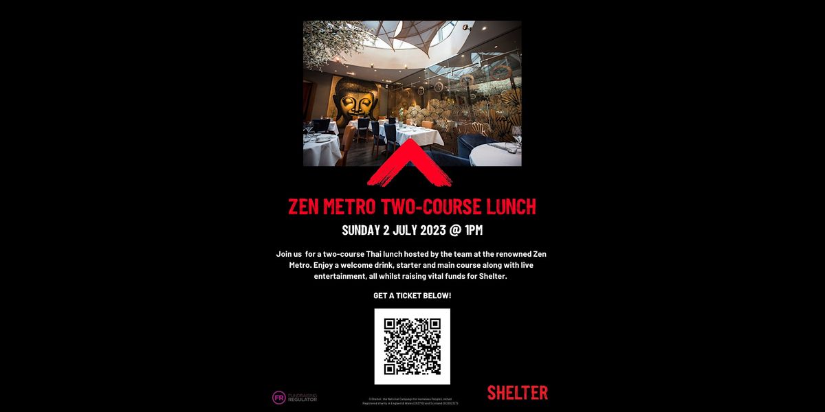 Zen Metro TwoCourse Lunch, Zen Metro, Birmingham, 2 July 2023
