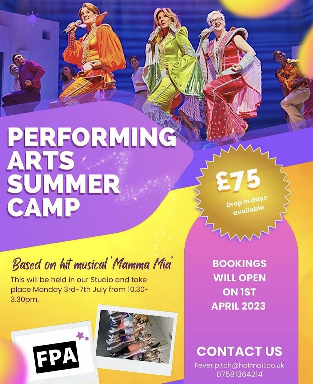 Summer Intensive 3 5 Years Fever Pitch Academy Bellshill July 3 To Summer Intensive 3 5 Years Fever Pitch Academy Bellshill July 3 To