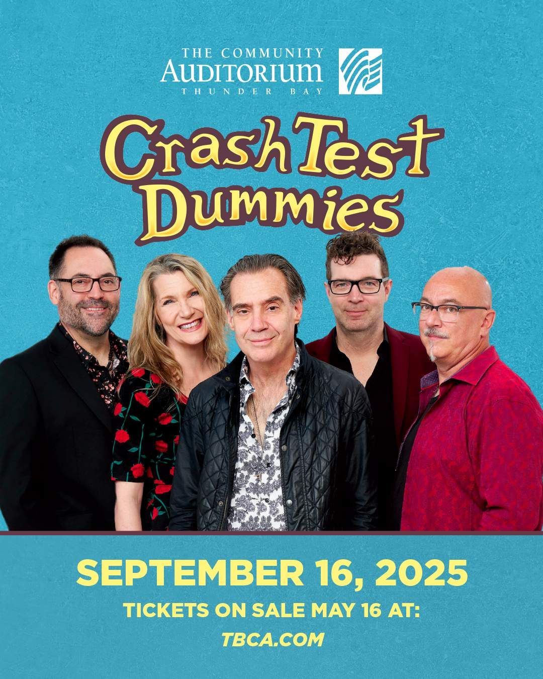Crash Test Dummies, 28 September | Event in Regina | AllEvents