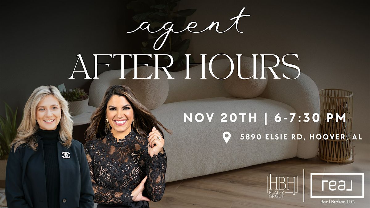 Agent After Hours | Digital Marketing Collaborative Session, 20 November | Event in Hoover | AllEvents