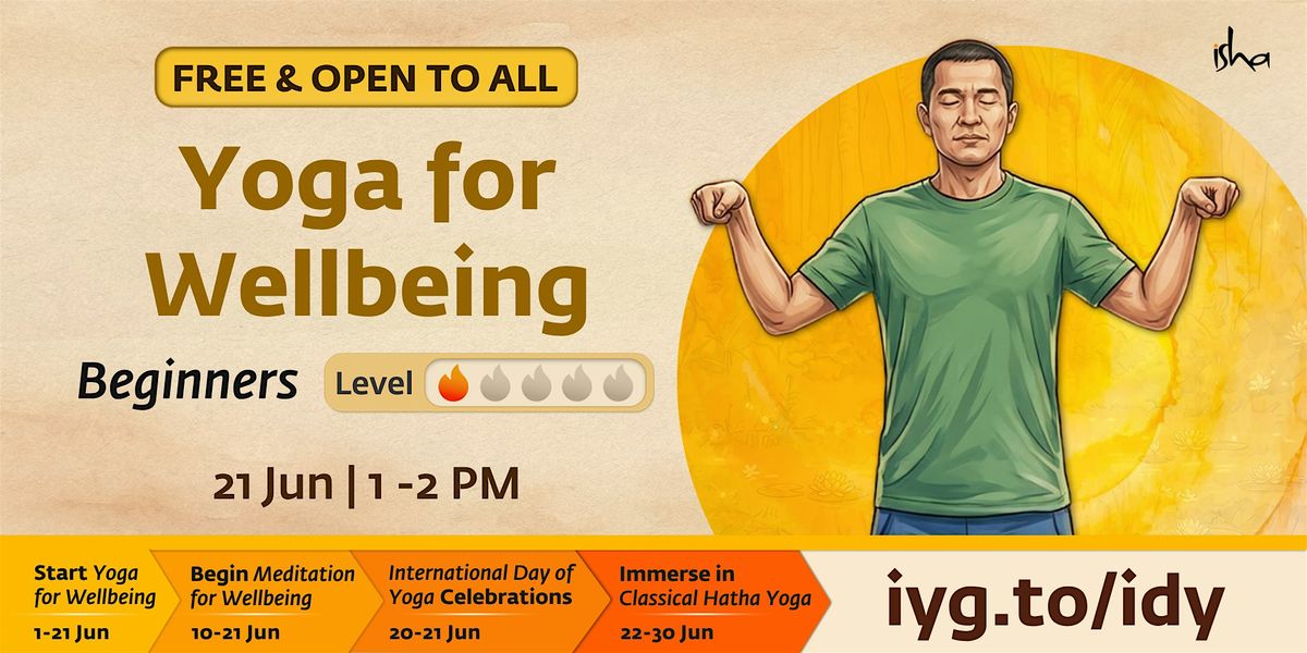 FREE Yoga for Wellbeing Level 1 at Keysborough, Keysborough Community ...