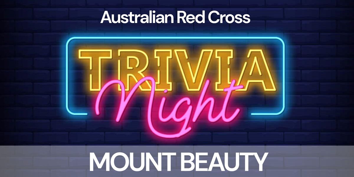 Trivia Night (Mount Beauty), Settlers Tavern Tawonga South, 5 April