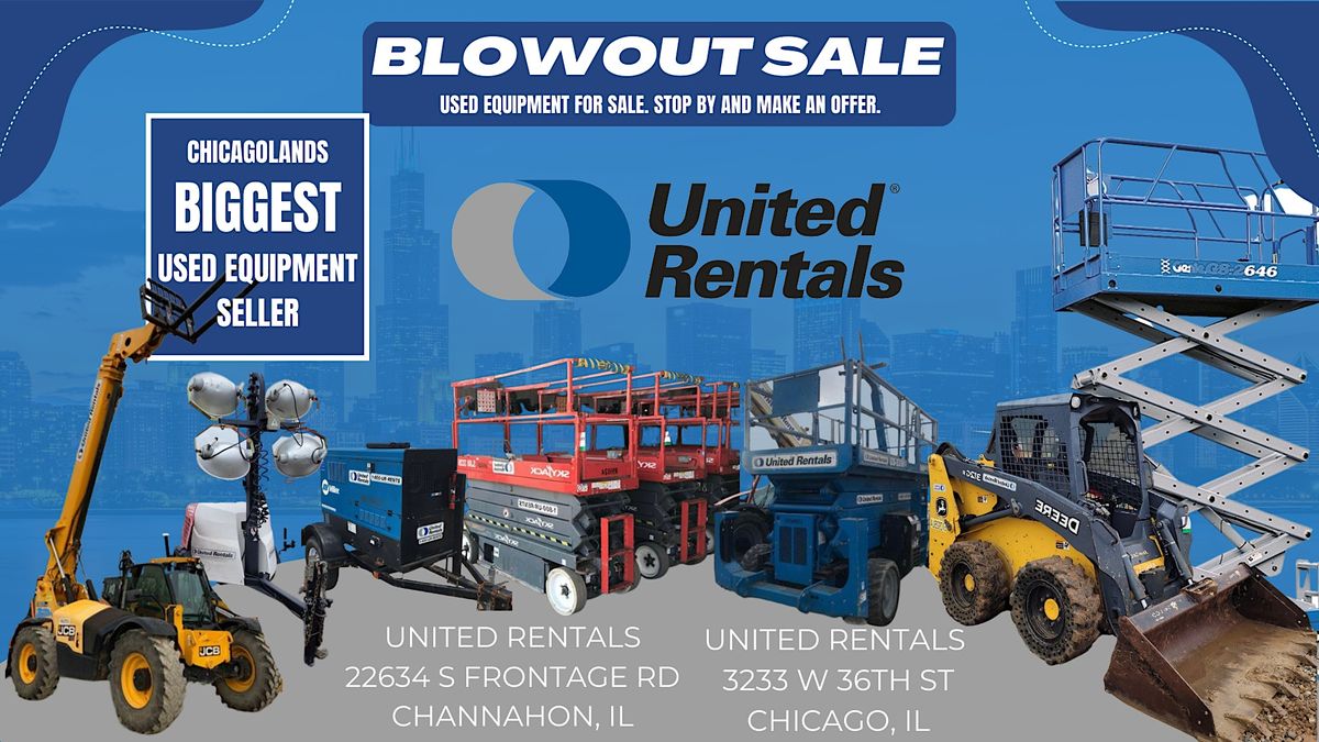 United Rentals Blue Thursday Sale, 3233 W 36th St, Chicago, 23