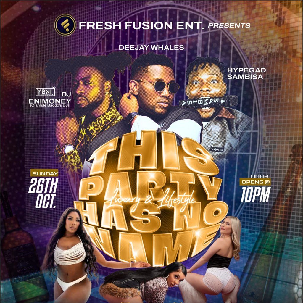 This Party Has No Name #luxury&lifestyle edition with DJENIMONEY, 26 October | Event in Edinburgh | AllEvents