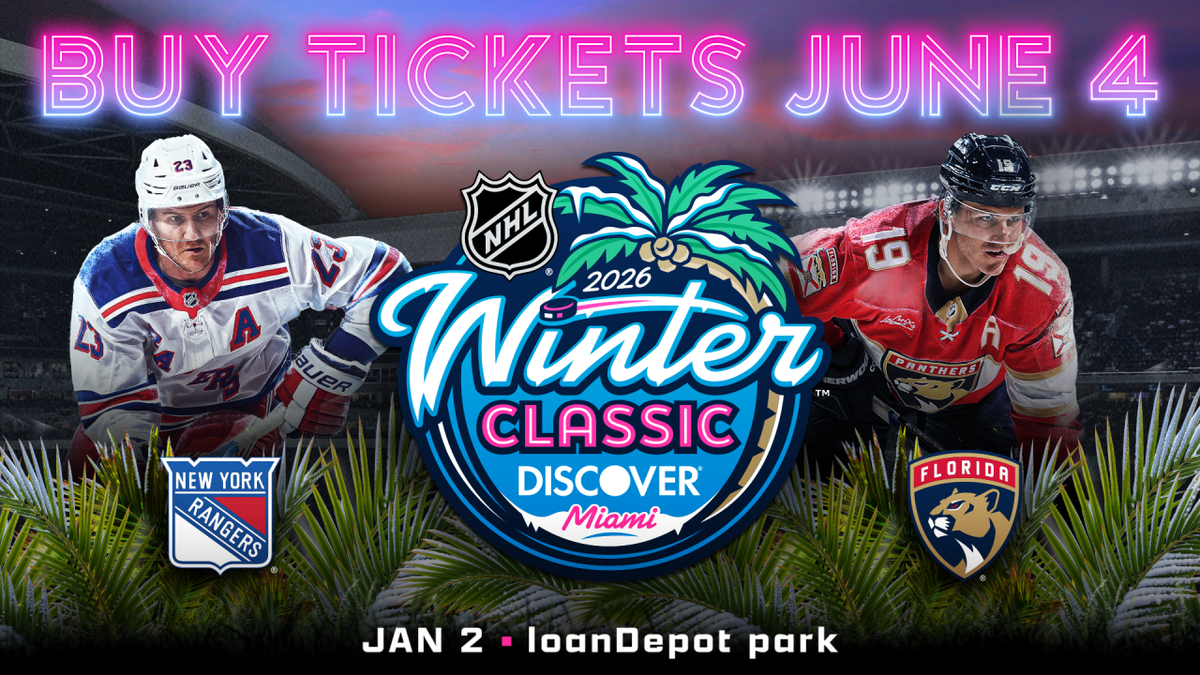 NHL Winter Classic: New York Rangers vs Florida Panthers, 2 January | Event in Miami | AllEvents