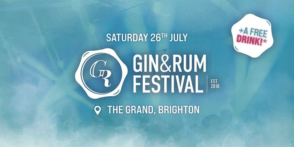 Gin & Rum Festival - Brighton - 2025, 26 July | Event in Brighton and Hove | AllEvents