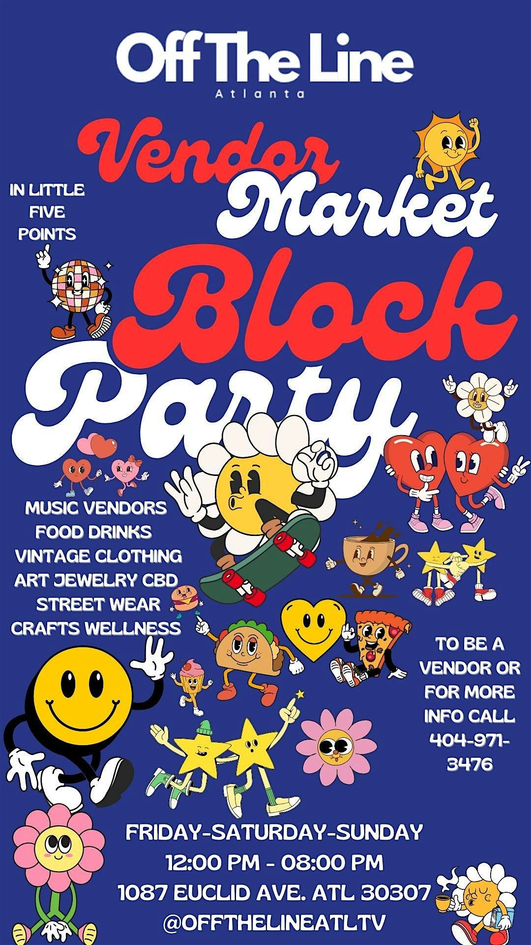 Off the Line ATL Vendor Market Sundays in Little Five Points | Event in Atlanta | AllEvents