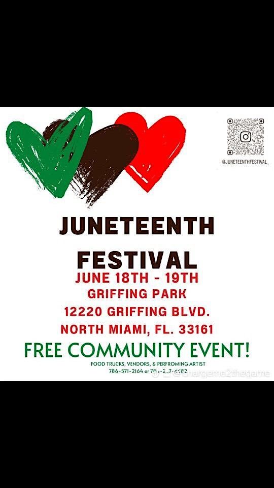 Miami Juneteenth Festival, 19 June | Event in North Miami | AllEvents