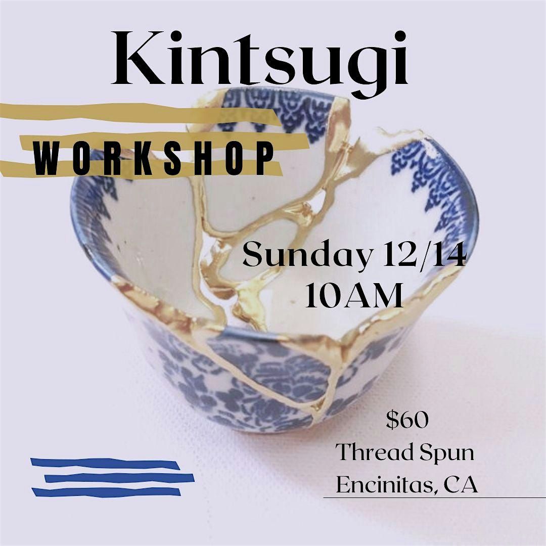 Kintsugi with Luis at Thread Spun, 14 December | Event in Encinitas | AllEvents