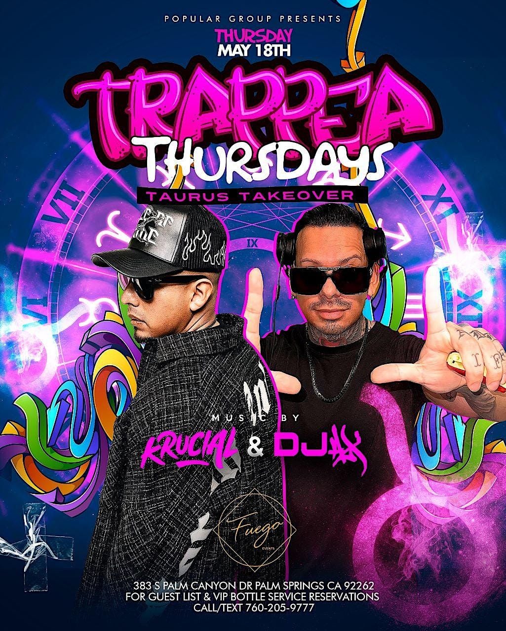 Trappea Thursdays W DJ Krucial DJ Ax Fuego Palm Springs Fuego Trappea Thursdays W DJ Krucial DJ Ax Fuego Palm Springs Fuego