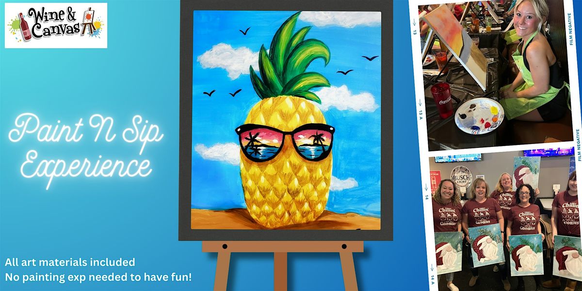 St Pete Canvas Class – Beach Pineapple, 28 December | Event in St. Petersburg | AllEvents