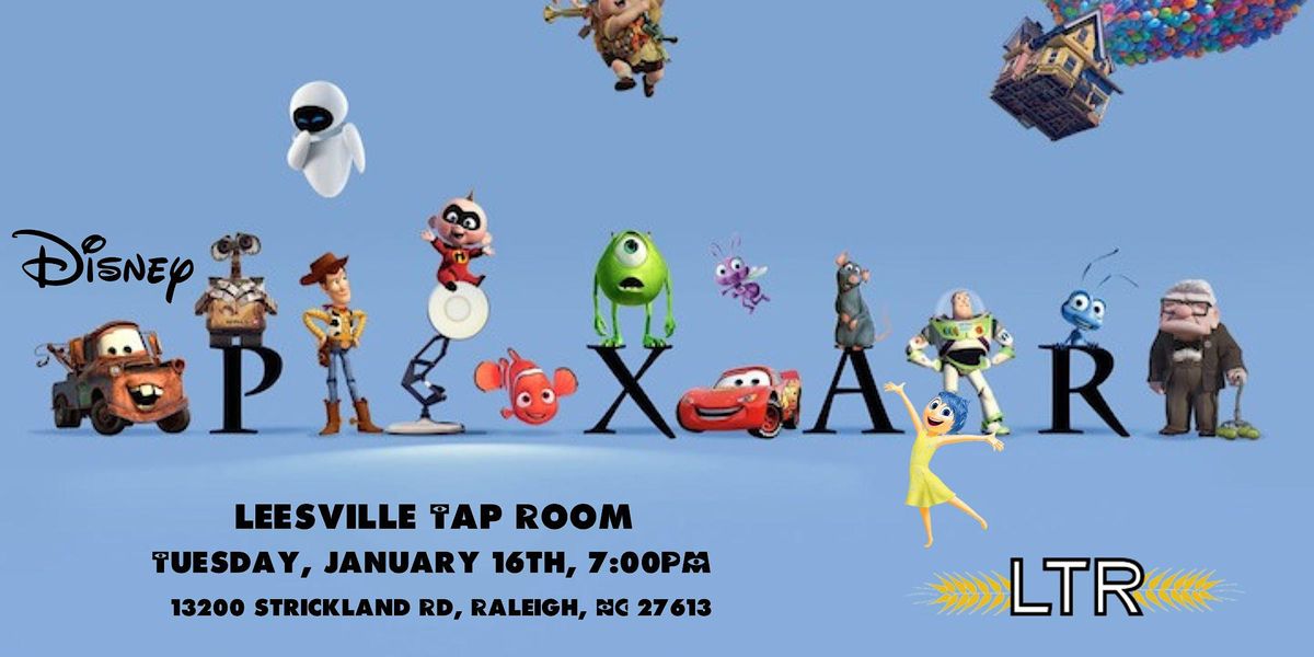 Disney Pixar Movie Trivia at Leesville Tap Room, Leesville Tap Room