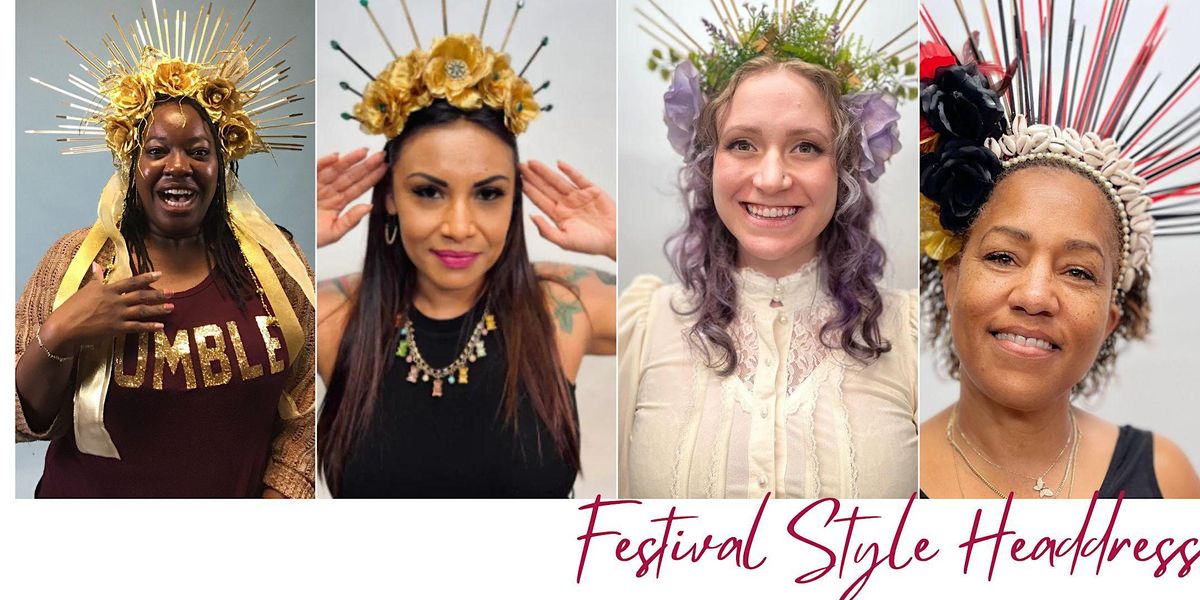 Make a Festival Style Headdress with Zip Ties, Mannequin Madness