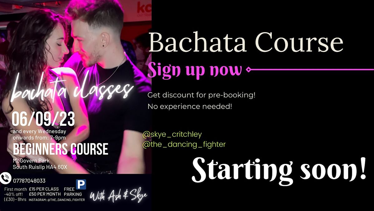 Bachata Beginner Course