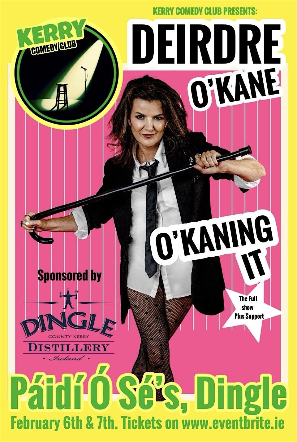 Deirdre O Kane is about to Storm Páidí O Sheas., 7 February | Event in Ventry | AllEvents