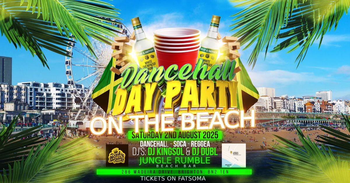 🎉 Dancehall Day Party on the Beach – Brighton’s Biggest Caribbean Summer Link-Up!, 2 August | AllEvents