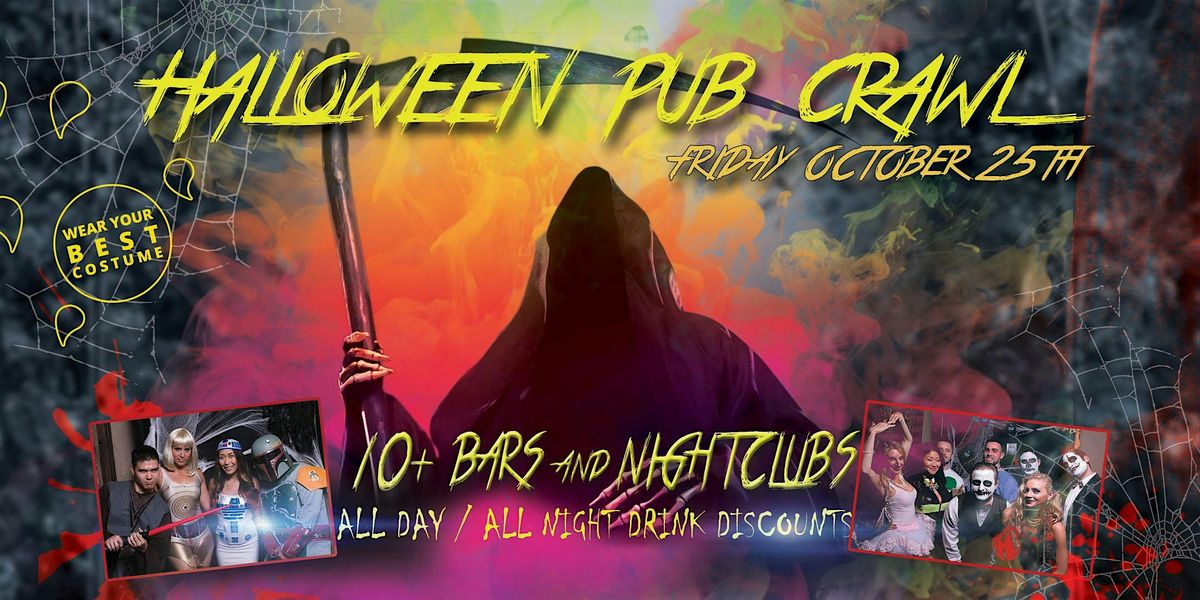 HUNTINGTON BEACH HALLOWEEN BAR CRAWL OCT 25th, Fred's Mexican Cafe