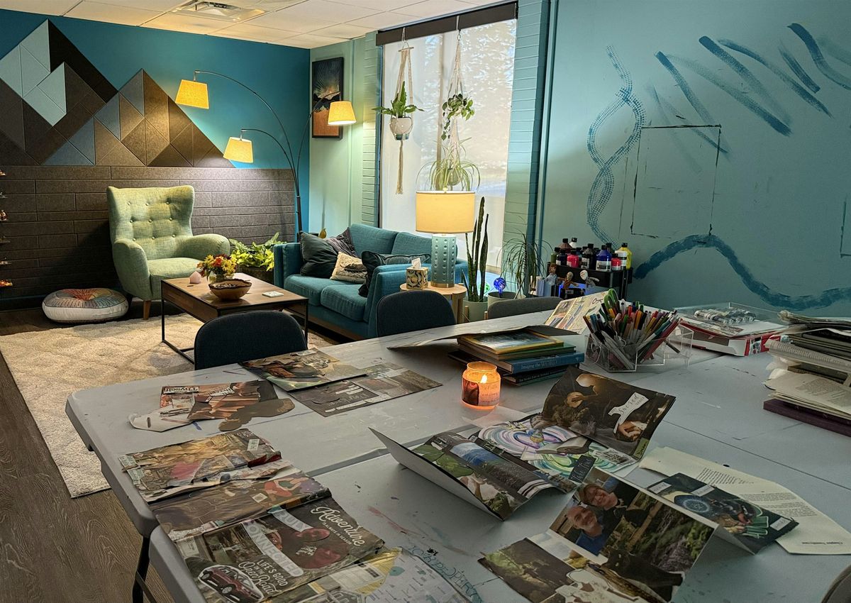 Vision Board Art Therapy Group - Setting Intentions for the New Year, 7 January | Event in Columbus | AllEvents