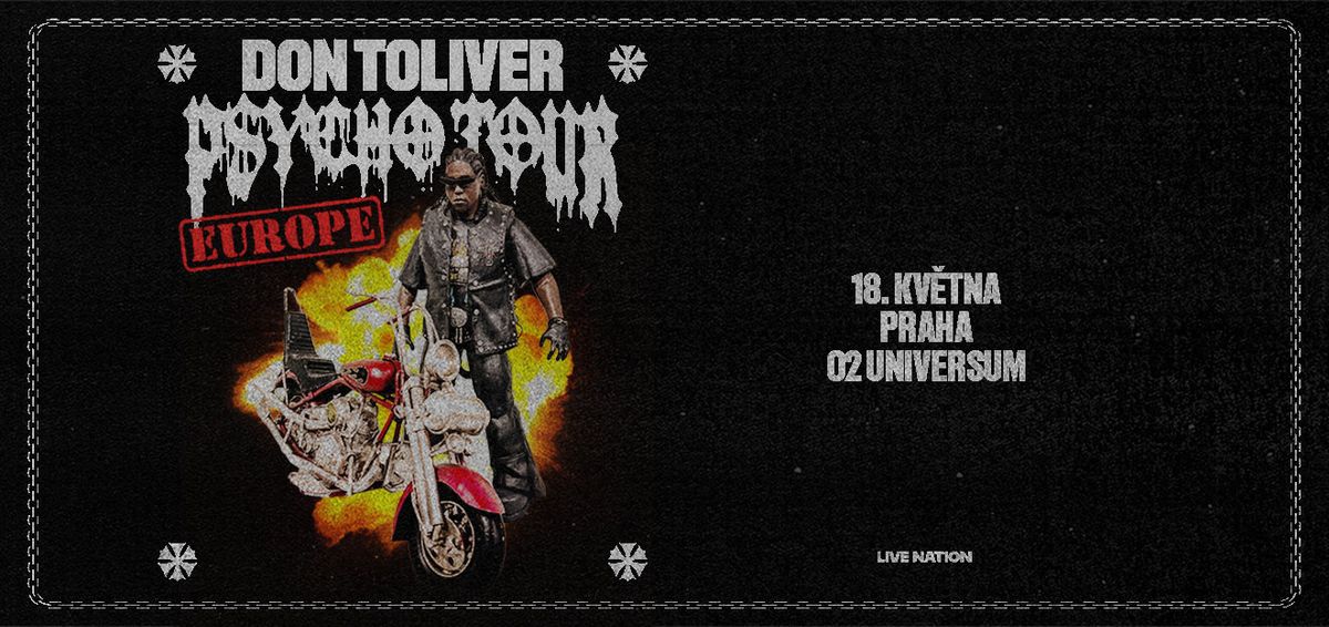 Don Toliver Praha Tickets, 18 May | Event in Praha | AllEvents