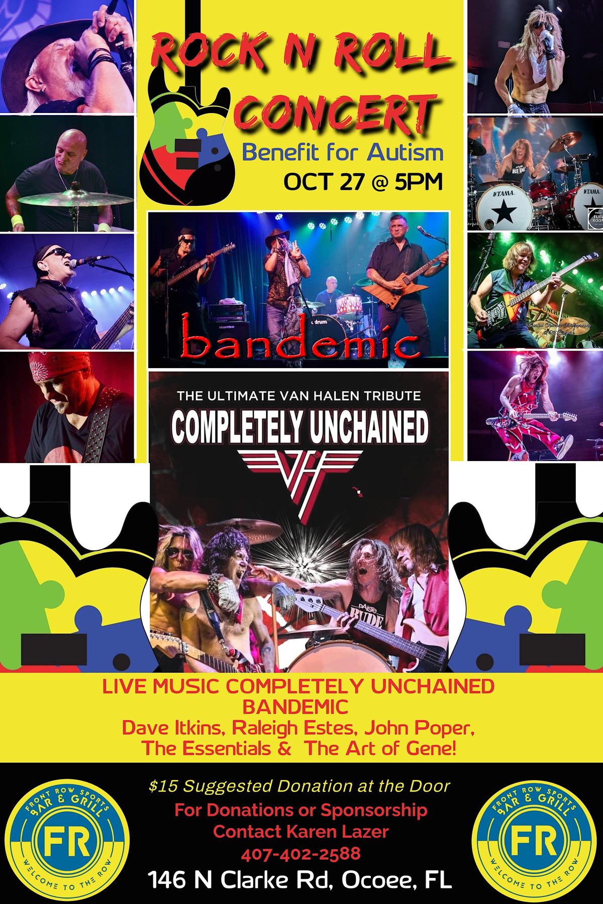 Rockin for Autism Awareness Concert Benefit, 140 Clarke Rd, Ocoee