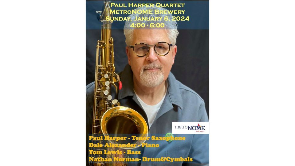 PAUL HARPER, MetroNOME Brewery, Saint Paul, January 7 2024 AllEvents.in