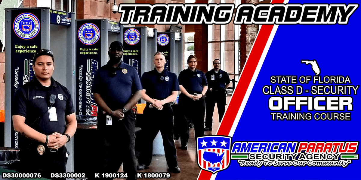 Florida Class D Security Officer Course (Panama City Beach FL Florida Class D Security Officer Course (Panama City Beach FL