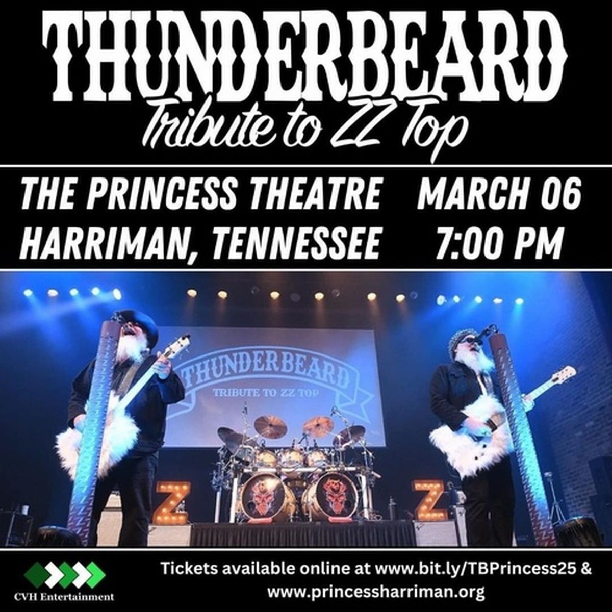 ThunderBeard - Tribute to ZZ Top, 28 August | Event in Lexington | AllEvents