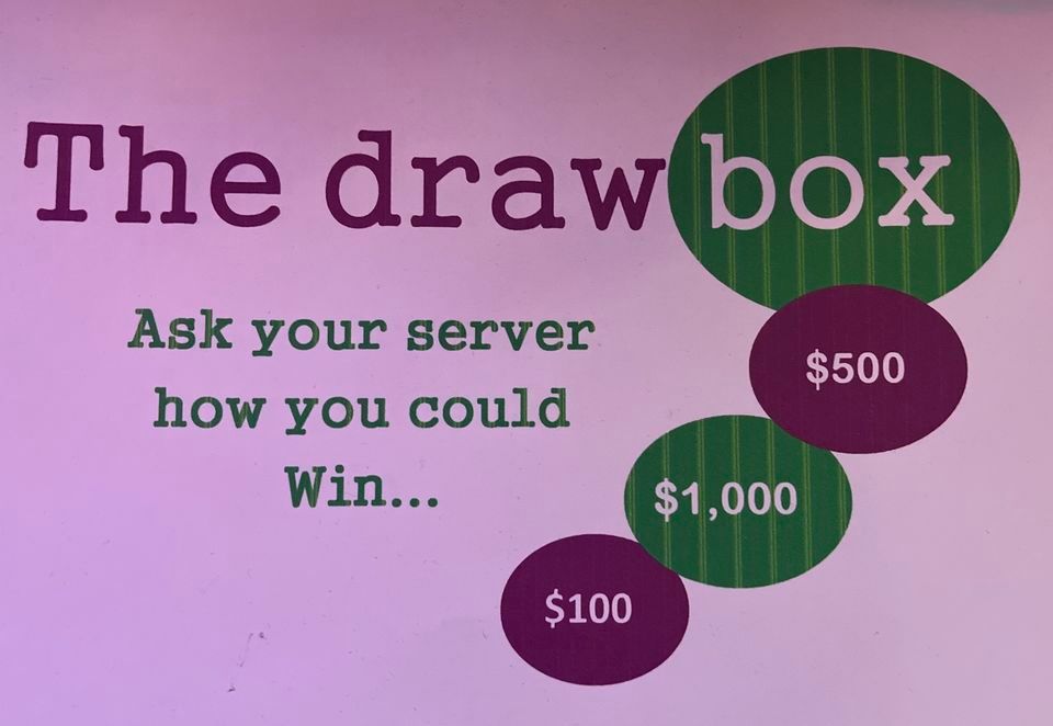 1,000 Draw Box Drawing, Raising the Bar Sports Pub, Clear Lake, January 5 2024 AllEvents.in