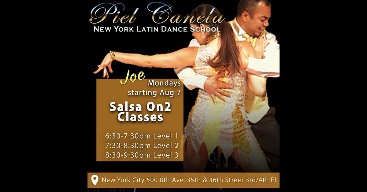 Salsa On2 Dance Class, Level 3 Intermediate, Pearl Studio NYC, New York