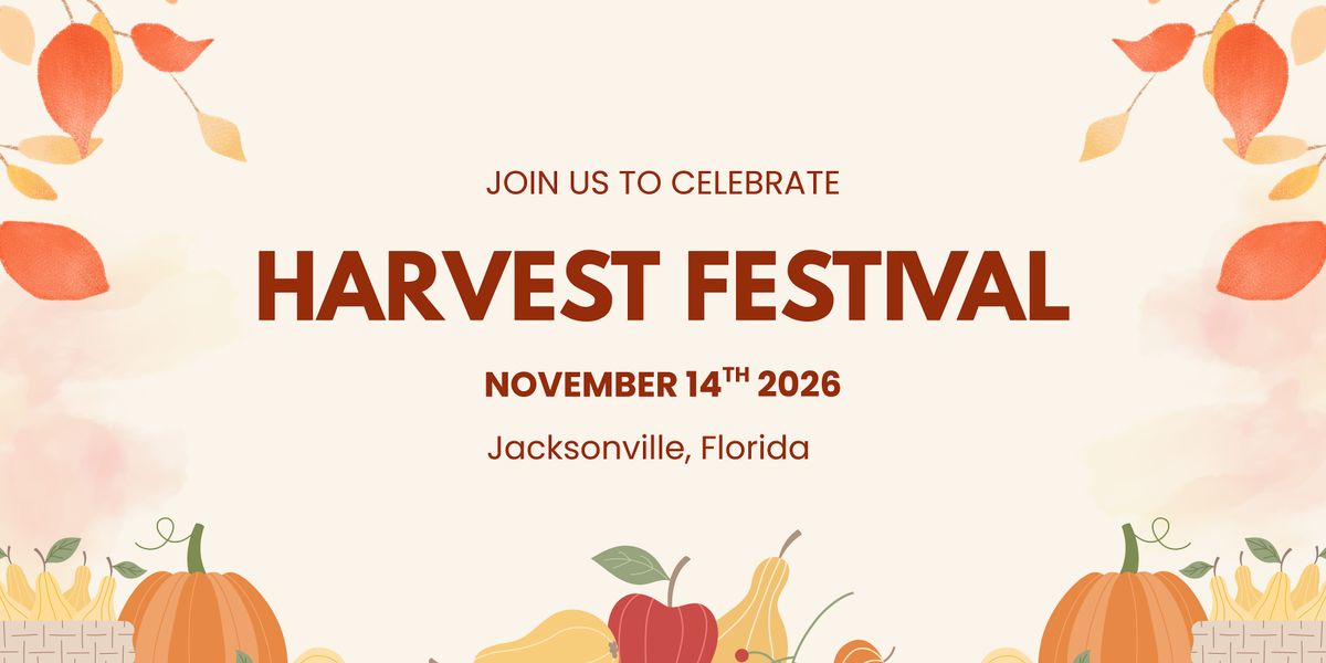 Harvest Festival, 5571 Long Branch Rd, Jacksonville, 14 November 2026 ...