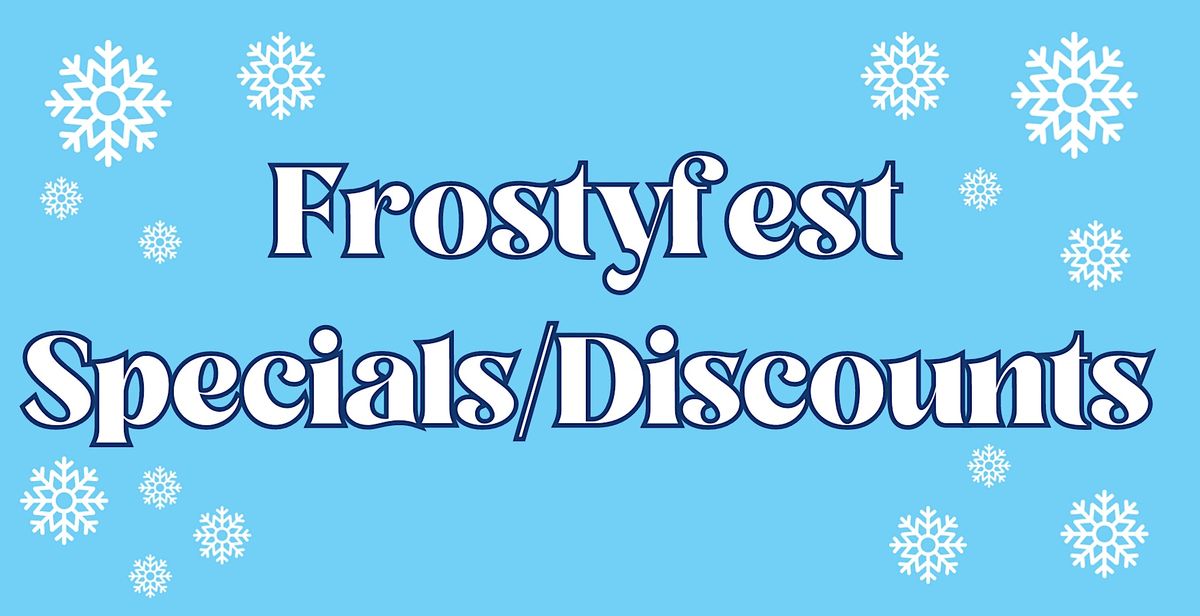 Frosty Discounts/Specials, Throughout Jefferson County, WV, Harpers