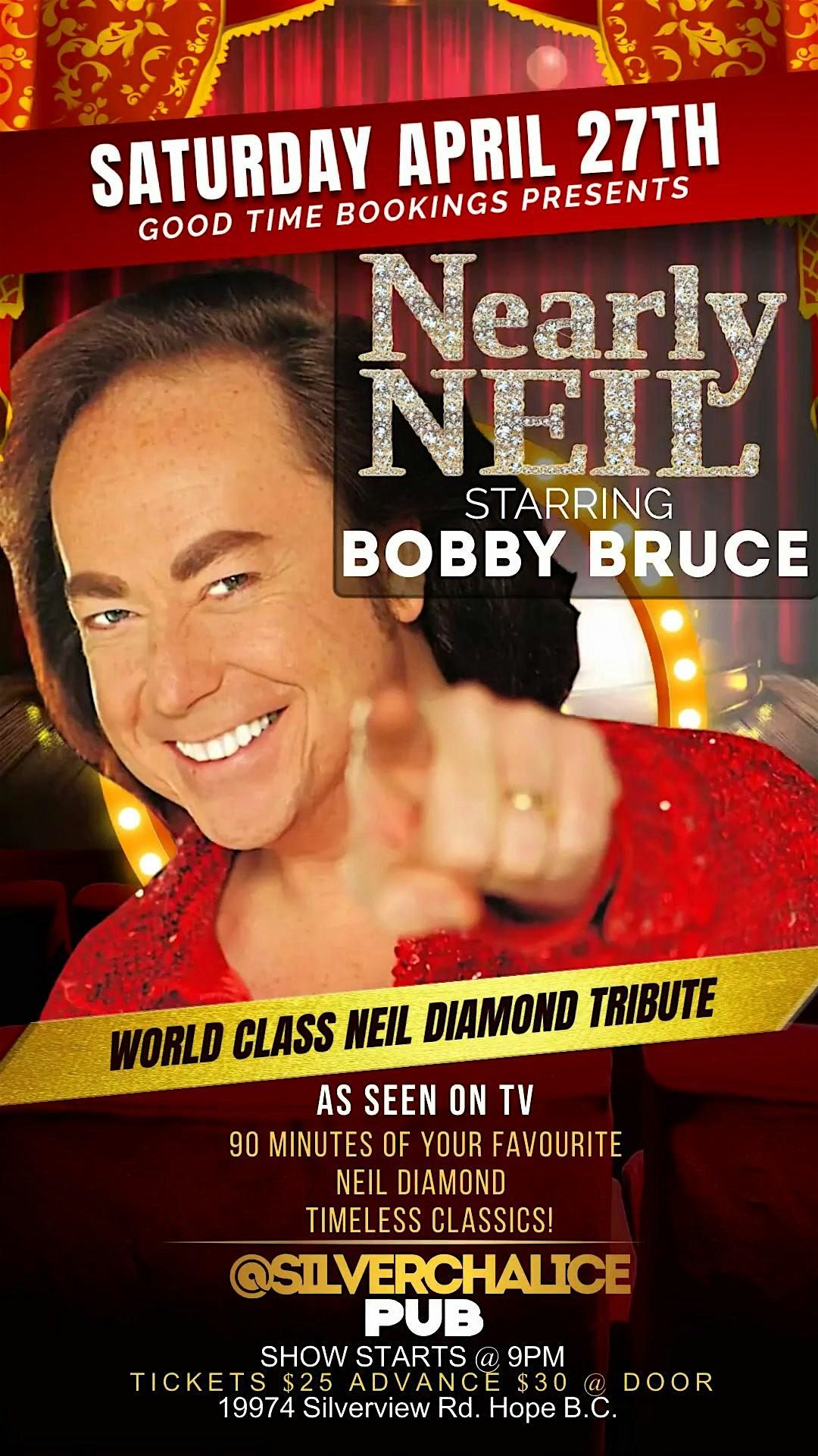 NEARLY NEIL (NEIL DIAMOND TRIBUTE) LIVE IN HOPE @ SILVER CHALICE PUB ...