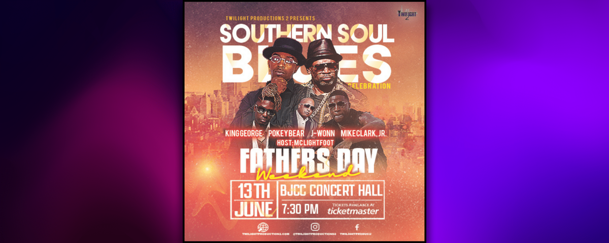 Kings of Southern Soul Celebration at BJCC Concert Hall, 13 June | Event in Birmingham | AllEvents