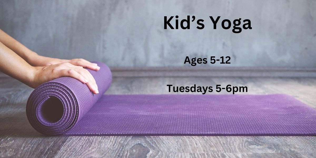 Kids (512 Years) Yoga Class, Ascension Wellness, Huntington, November