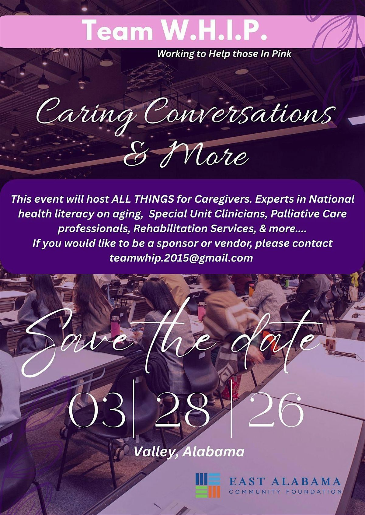 Caregivers Conversations  Conference, 28 March | Event in Valley | AllEvents