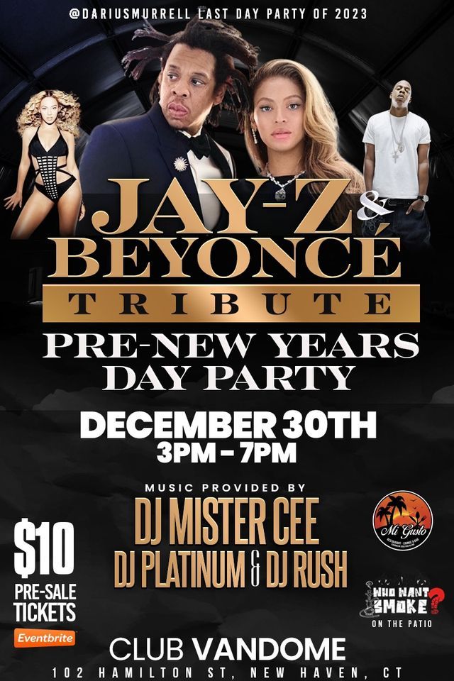 JAY Z & BEYONCE RNB & HIPHOP TRIBUTE DAY PARTY., 102 Hamilton Street ...