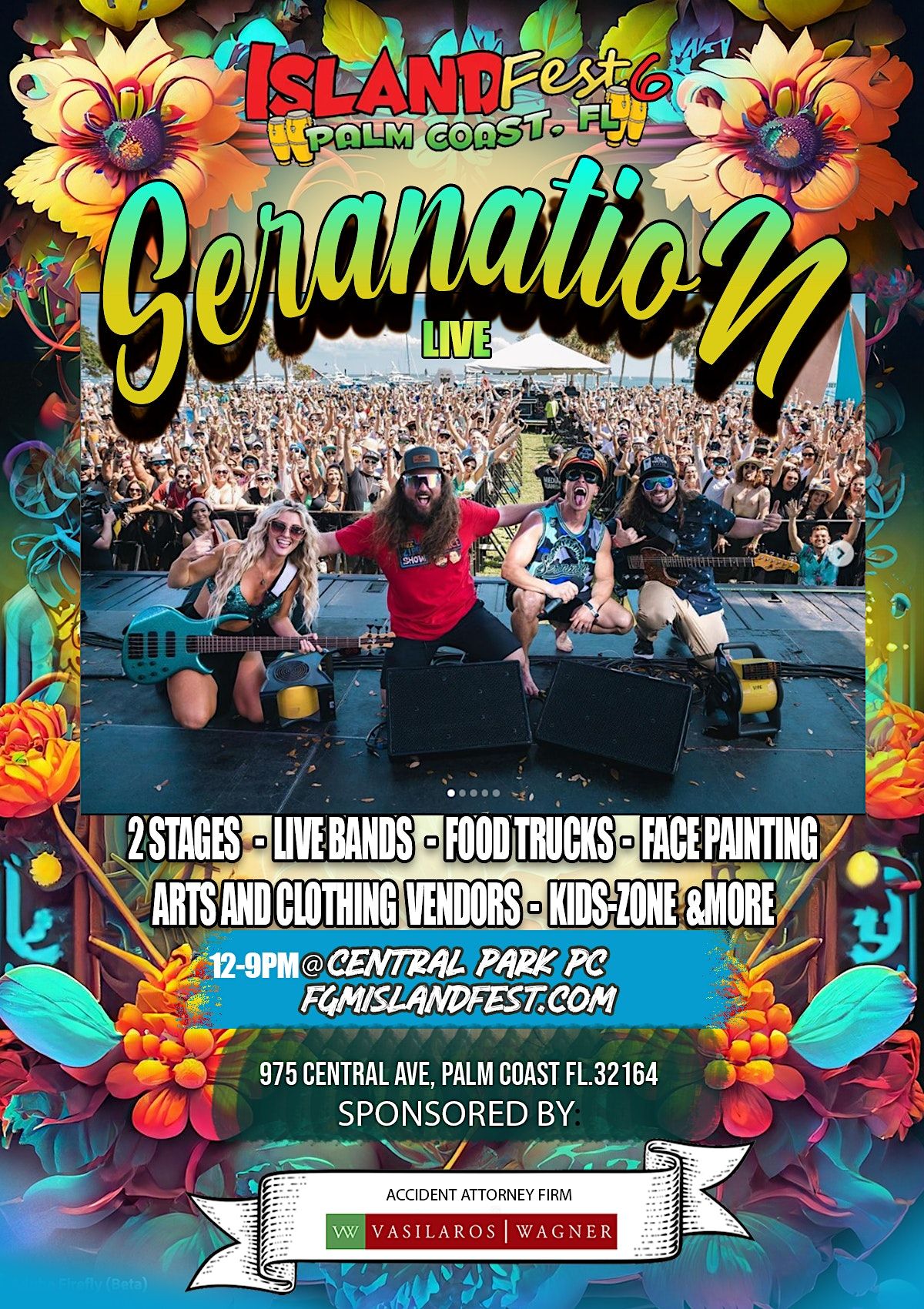 Island Fest 6, Town Center Boulevard, Palm Coast, October 21 2025