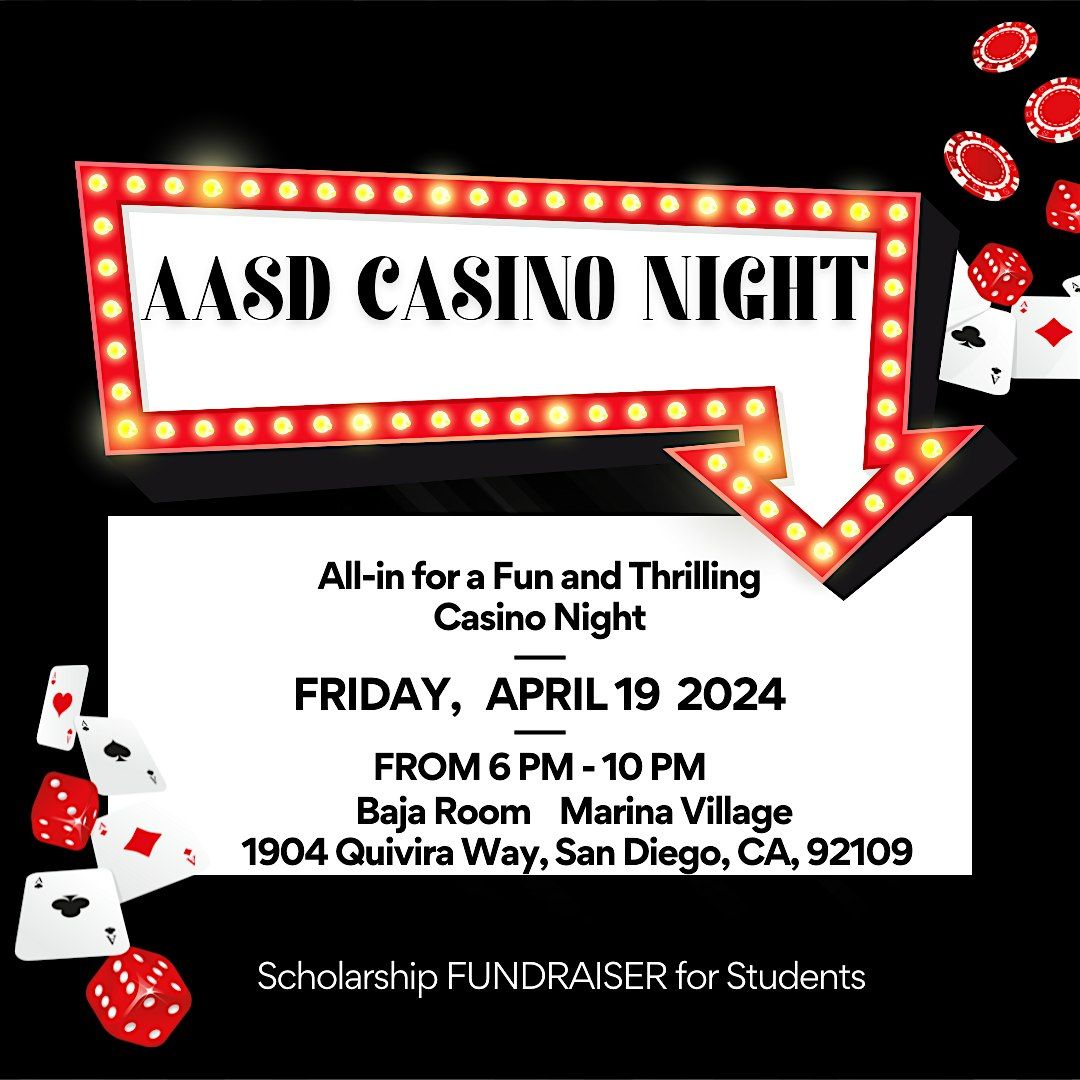 AASD Casino Night 2024, Baja Room, Marina Village Conference Center ...