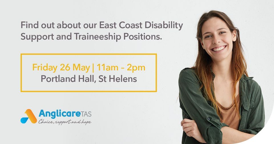 East Coast Disability Support Worker & Traineeship Information Day