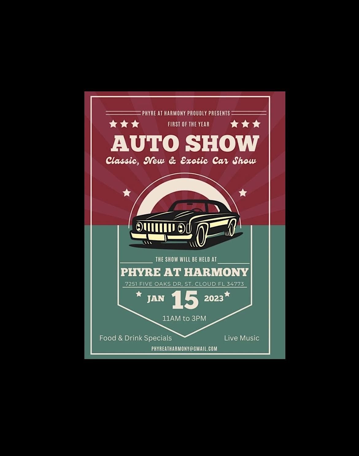 Phyre At Harmonys CAR SHOW 7251 5 Oaks Dr St Cloud January 15 2023 phyre-at-harmonys-car-show-7251-5-oaks-dr-st-cloud-january-15-2023