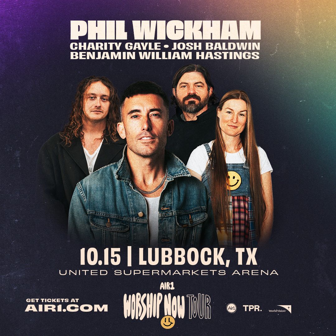 Air1 Worship Now - Phil Wickham, Charity Gayle, and Josh Baldwin at Bryce Jordan Center, 10 October | AllEvents