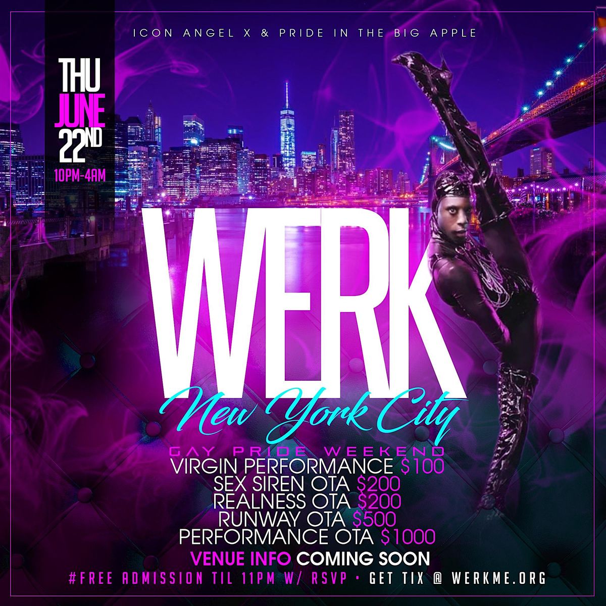 WERK NYC GAY PRIDE EDITION June 22 To June 23 AllEvents in werk-nyc-gay-pride-edition-june-22-to-june-23-allevents-in
