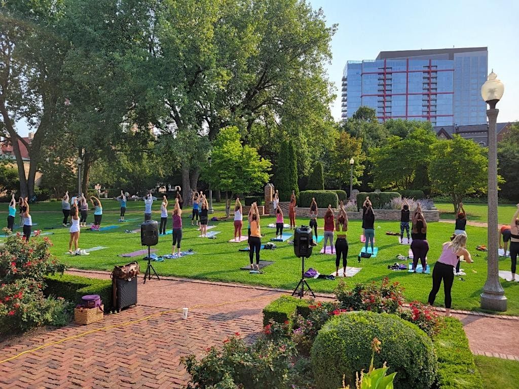 Womens Park Rise & Shine Yoga with The PieProject Foundation August 26, Chicago Women's Park