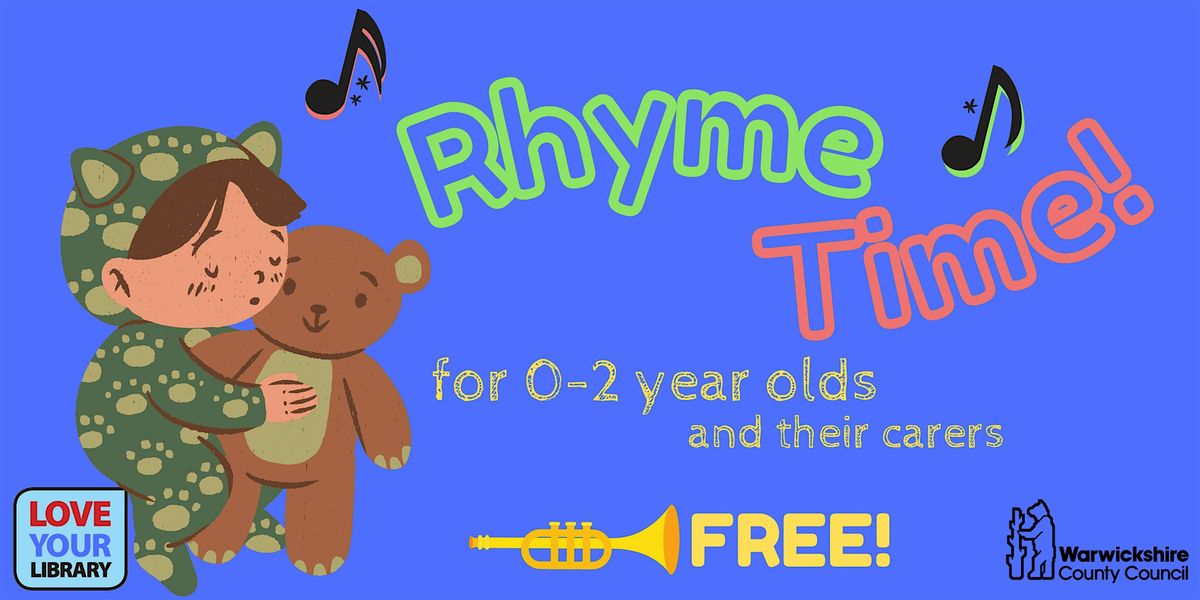 Rhyme Time @ Stratford Library (Drop in, no need to book) | Event in Stratford-upon-Avon | AllEvents