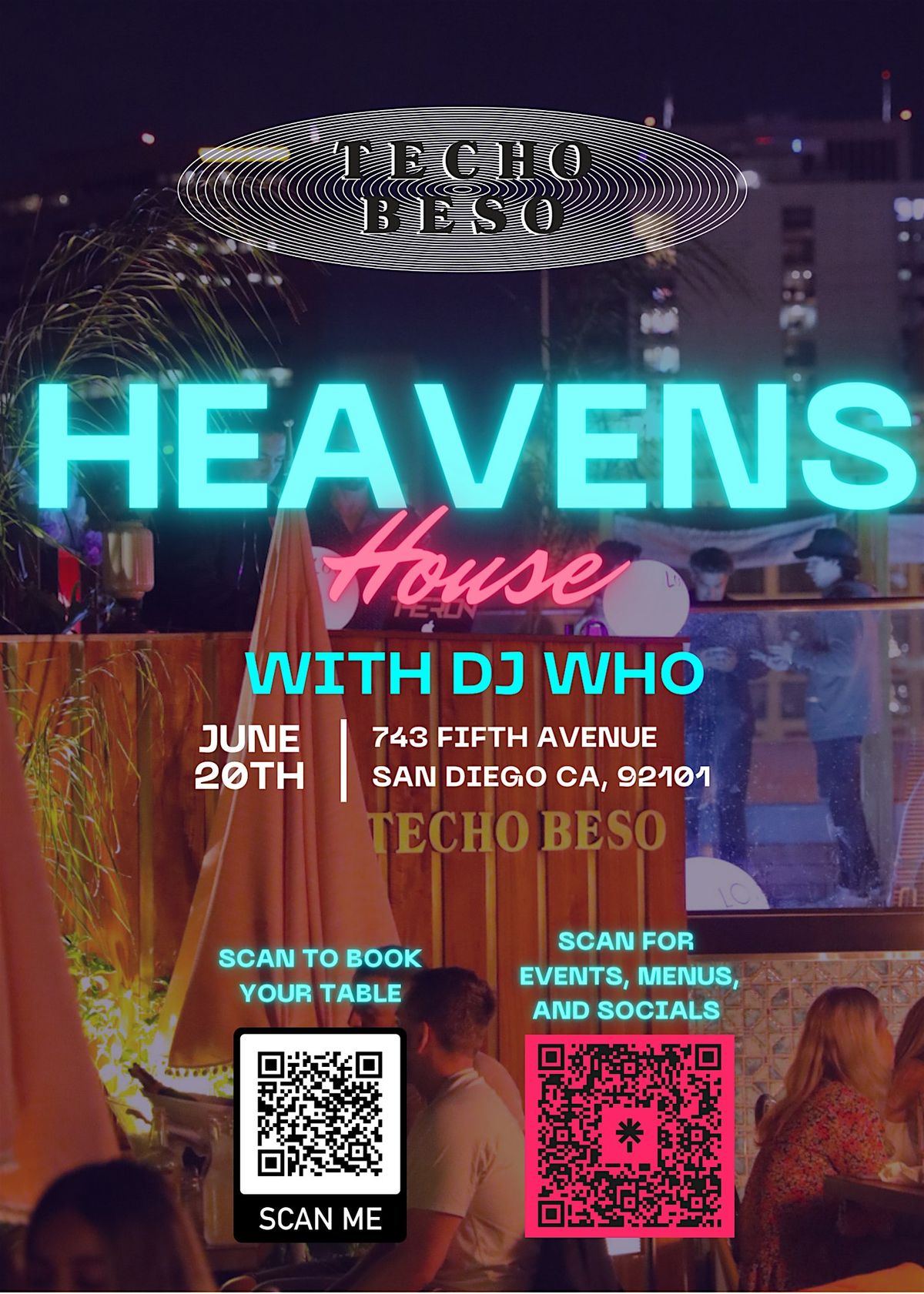 Heavens House at Techo Beso, Techo Beso, Fifth Avenue, San Diego, CA