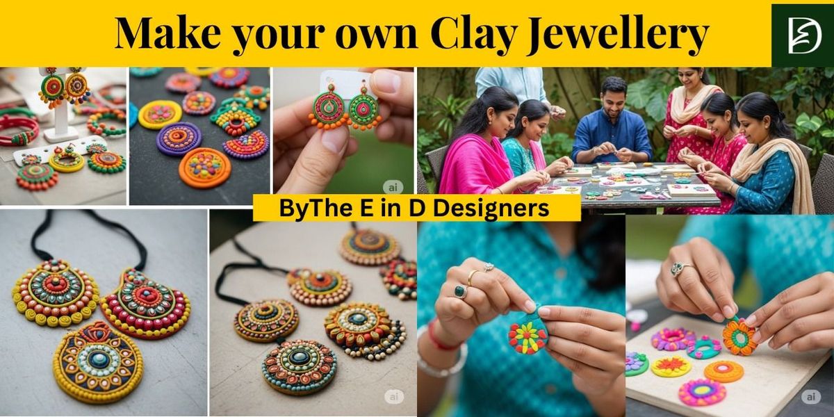 Make your Own Clay Jewellery, 19 July | Event in Ahmedabad | AllEvents