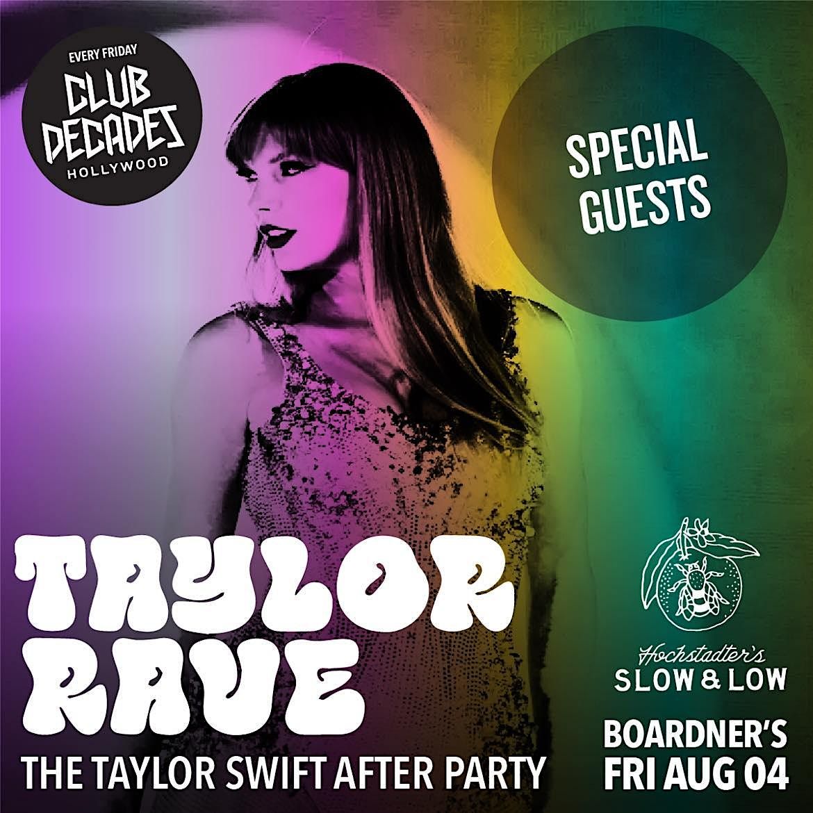 Taylor Rave Club Decades - Taylor Rave 8/4 @ Boardners, Boardner's by La Belle, Los ...